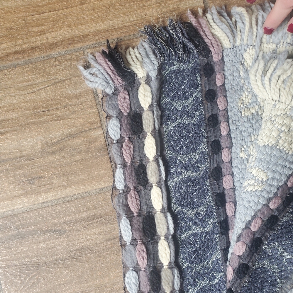 Kenzo Made in Italy Wool and Silk Scarf. - Picture 8 of 16